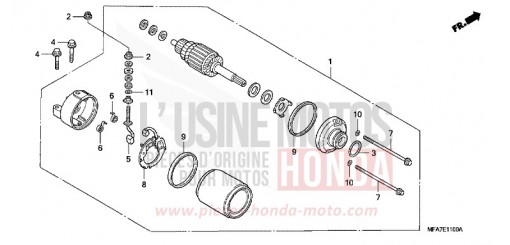 MOTEUR DE DEMARRAGE CBF10006 de 2006